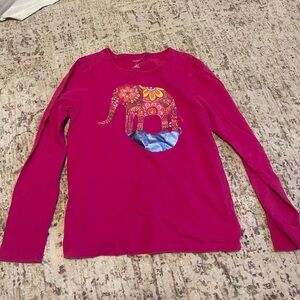 Pink elephant shirt